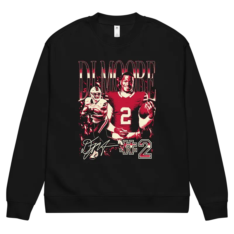 DJ Moore Vintage Vintage Crewneck Black by Athlete Market