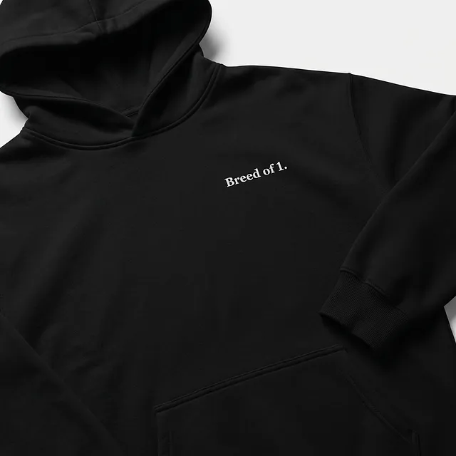 Jalen Hurts "Breed of 1" Embroidered Hoodie Black