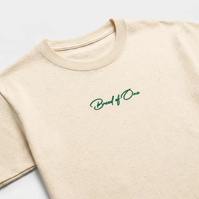 Jalen Hurts "Breed of 1" Embroidered Youth T-shirt Cream