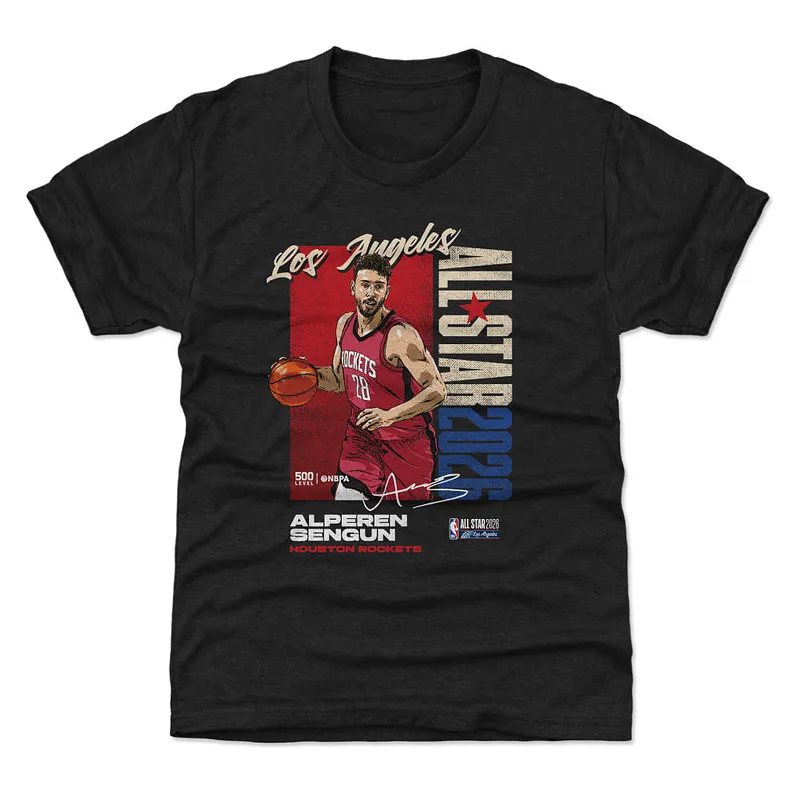 Alperen Sengun Houston Rockets 2026 NBA All-Star Vertical WHT