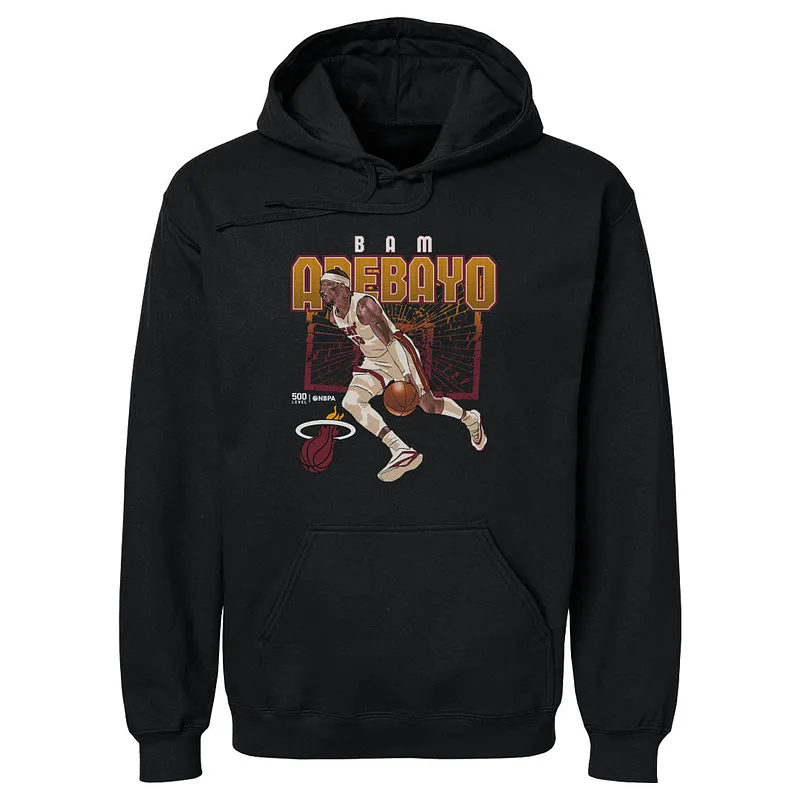 Bam Adebayo Miami Heat Shattered WHT