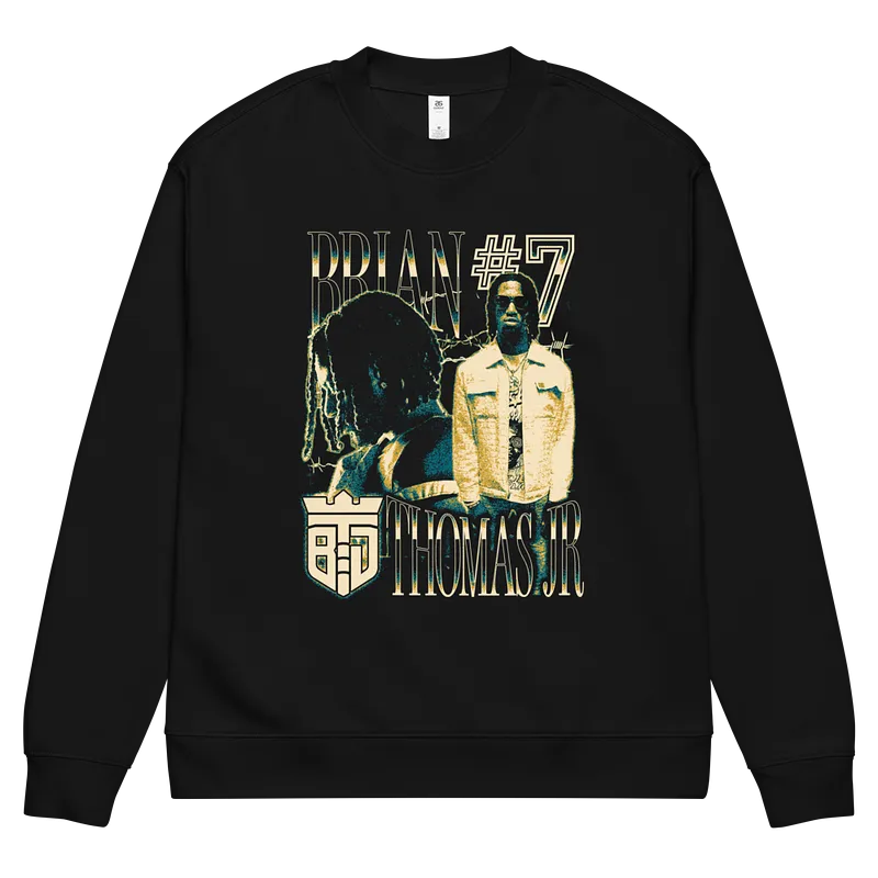 Brian Thomas Jr. Vintage Vintage Crewneck Black by Athlete Market