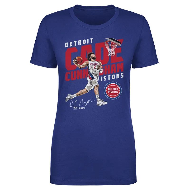 Cade Cunningham Detroit Pistons Slam WHT