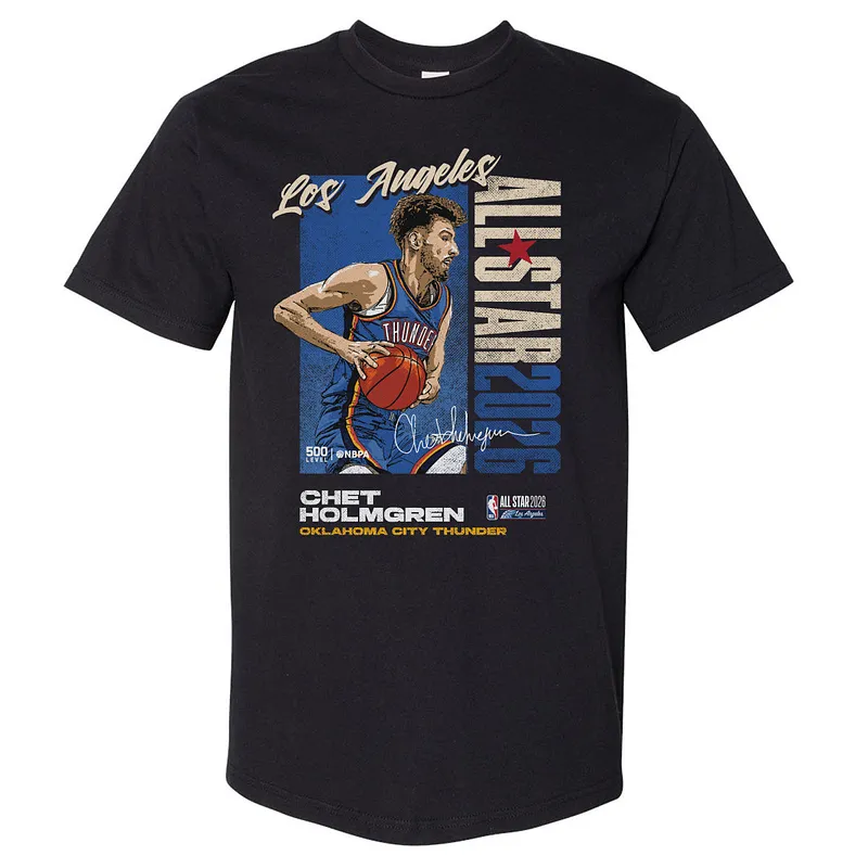 Chet Holmgren Oklahoma City Thunder 2026 NBA All-Star Vertical WHT