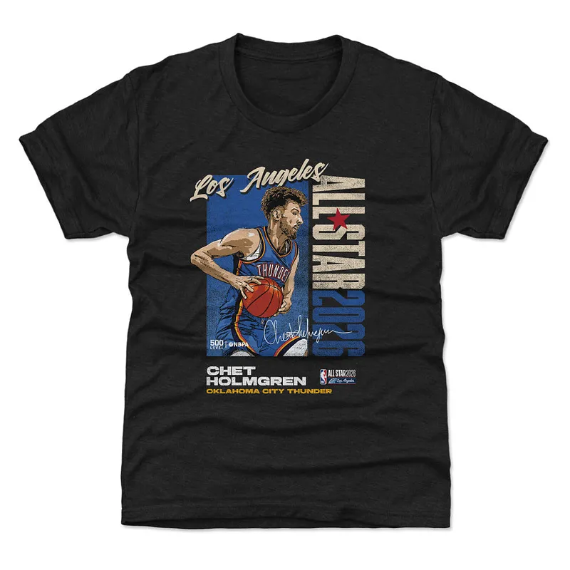 Chet Holmgren Oklahoma City Thunder 2026 NBA All-Star Vertical WHT