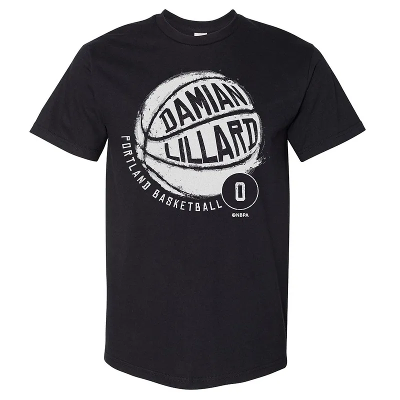 Damian Lillard Portland Basketball WHT