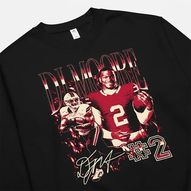 DJ Moore Vintage Vintage Crewneck Black by Athlete Market