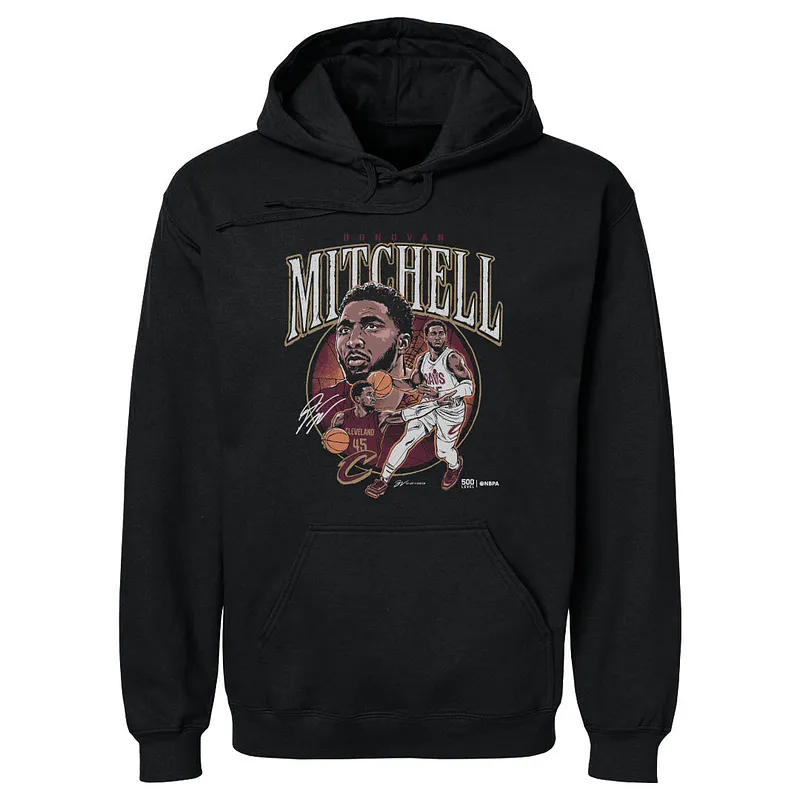 Donovan Mitchell Cleveland Cavaliers Trio WHT