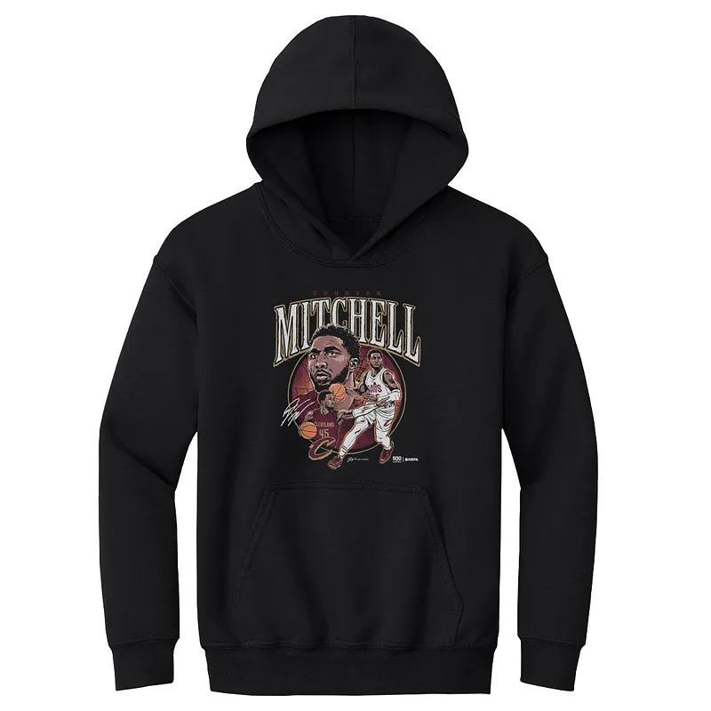 Donovan Mitchell Cleveland Cavaliers Trio WHT