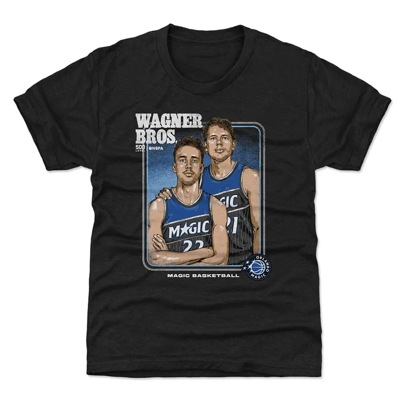 Franz Wagner & Moritz Wagner Orlando Magic Step Brothers WHT