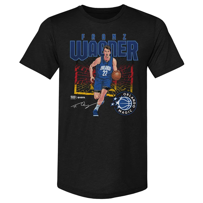 Franz Wagner Orlando Magic Shattered Flag WHT