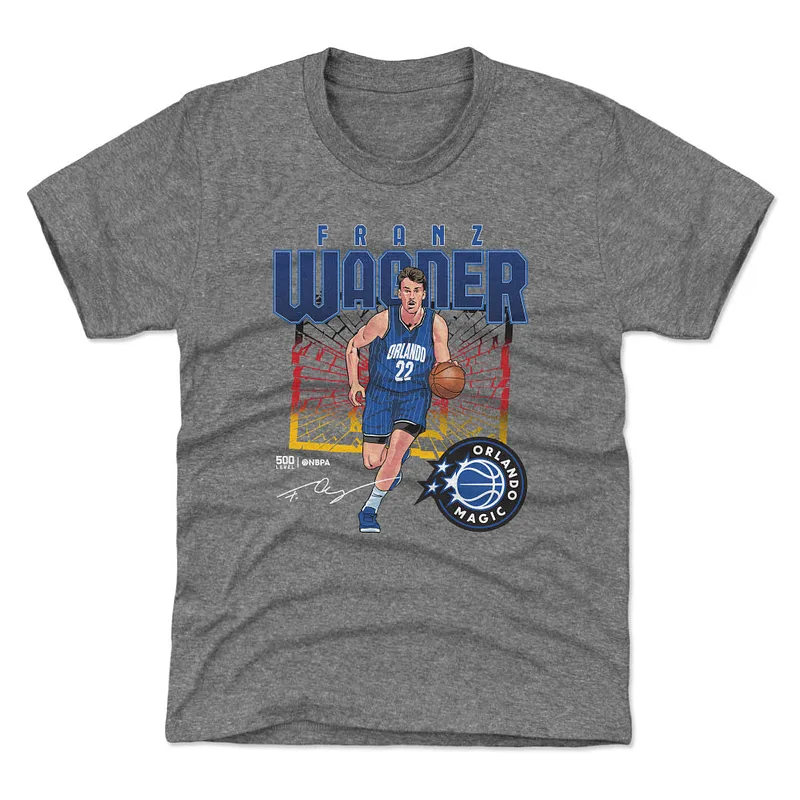 Franz Wagner Orlando Magic Shattered Flag WHT