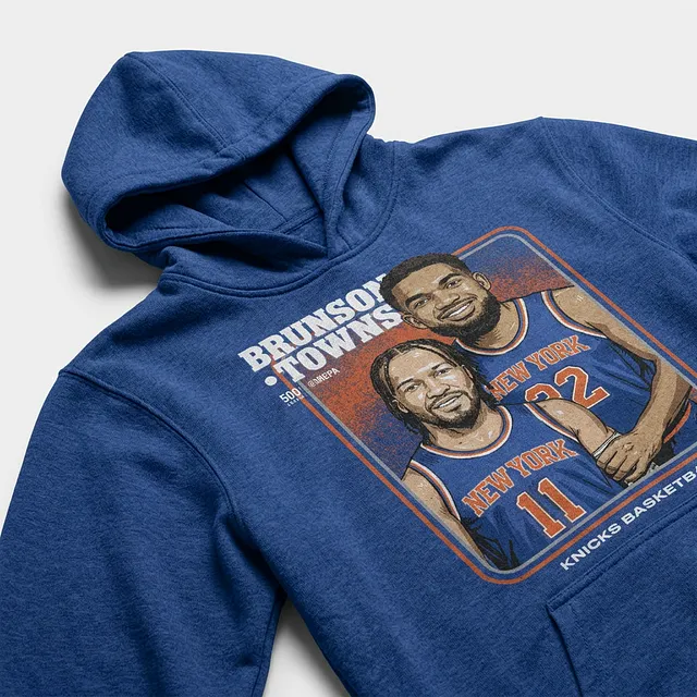 Jalen Brunson & Karl-Anthony Towns New York Knicks Step Brothers WHT