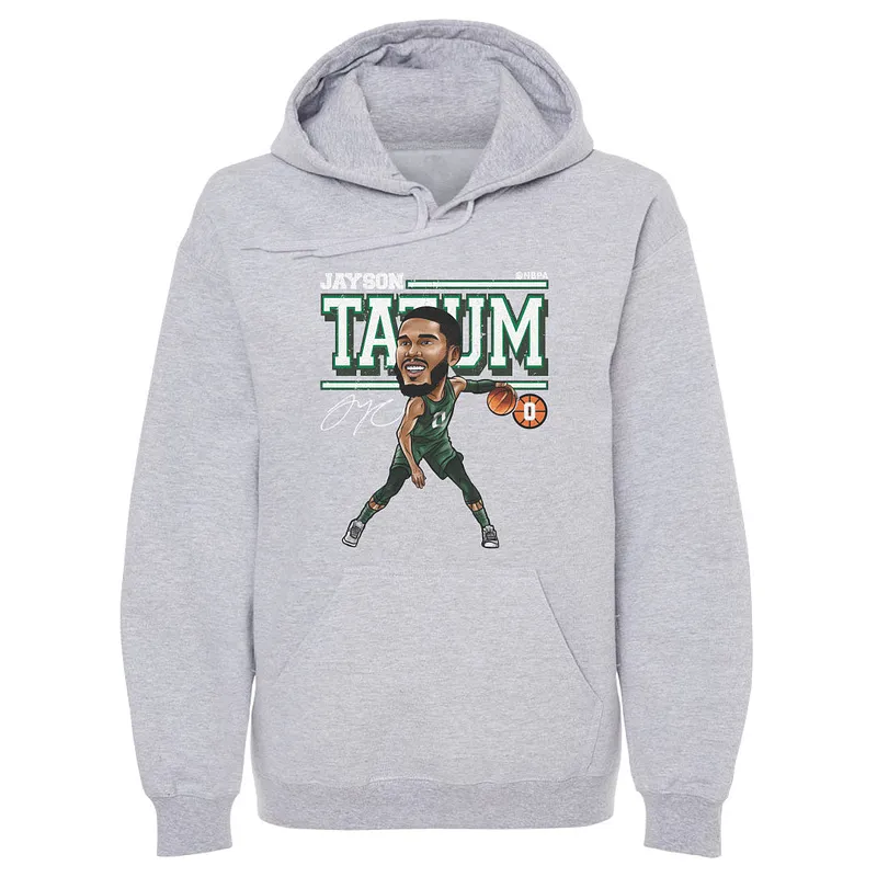 Jayson Tatum Cartoon WHT