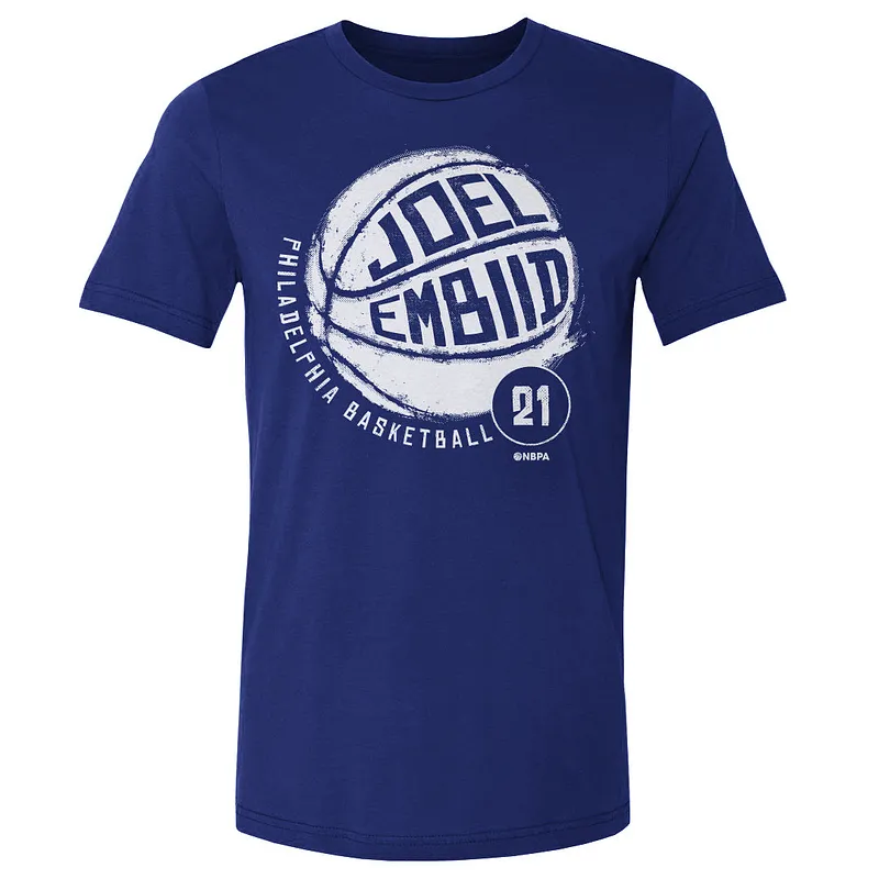 Joel Embiid Philadelphia Basketball WHT
