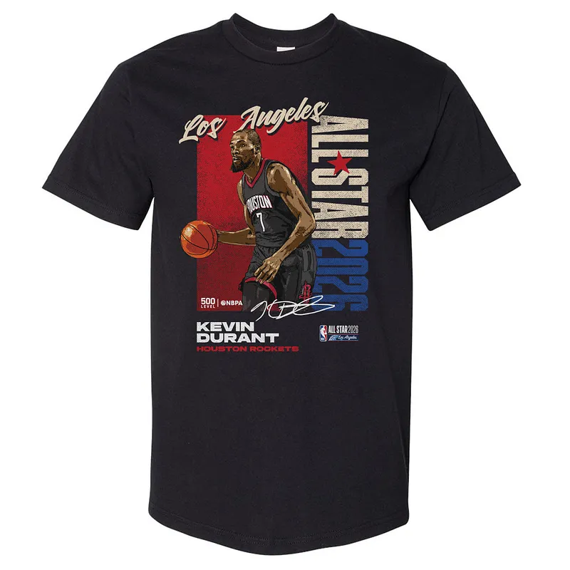 Kevin Durant Houston Rockets 2026 NBA All-Star Vertical WHT