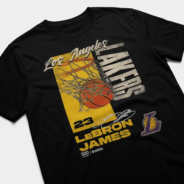 LeBron James Los Angeles Lakers All Net WHT