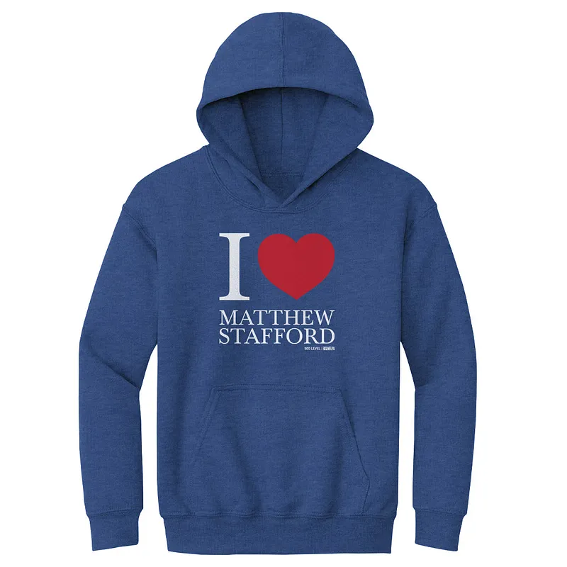 Matthew Stafford Los Angeles R I Love WHT