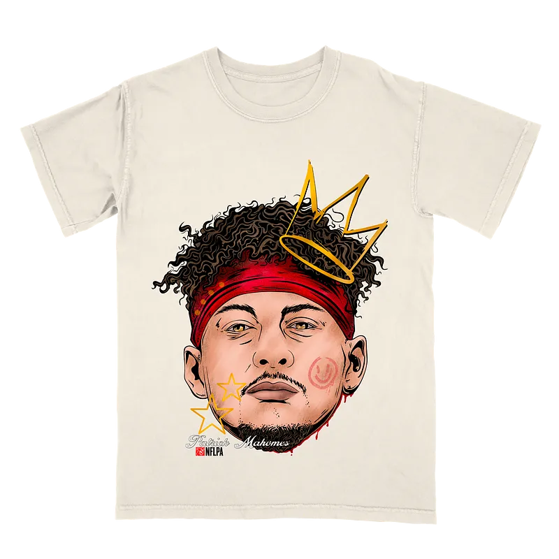 Patrick Mahomes Fat Head Limited Edition NFL Player Graphic T-Shirt