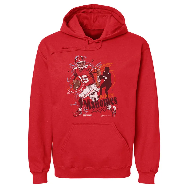 Patrick Mahomes Kansas City Scribble WHT