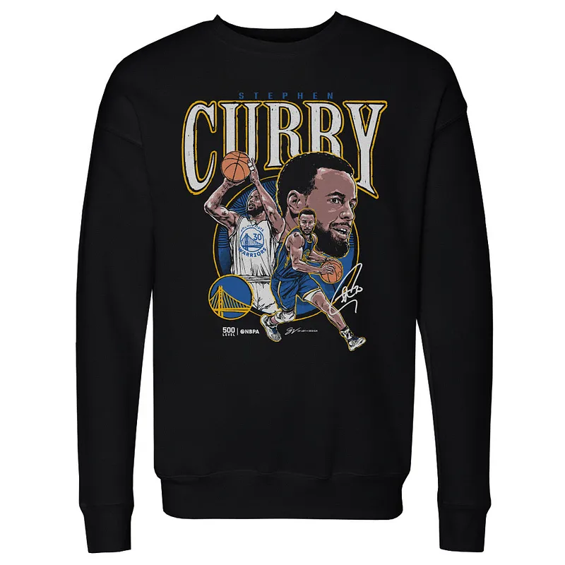 Steph Curry Golden State Warriors Trio WHT